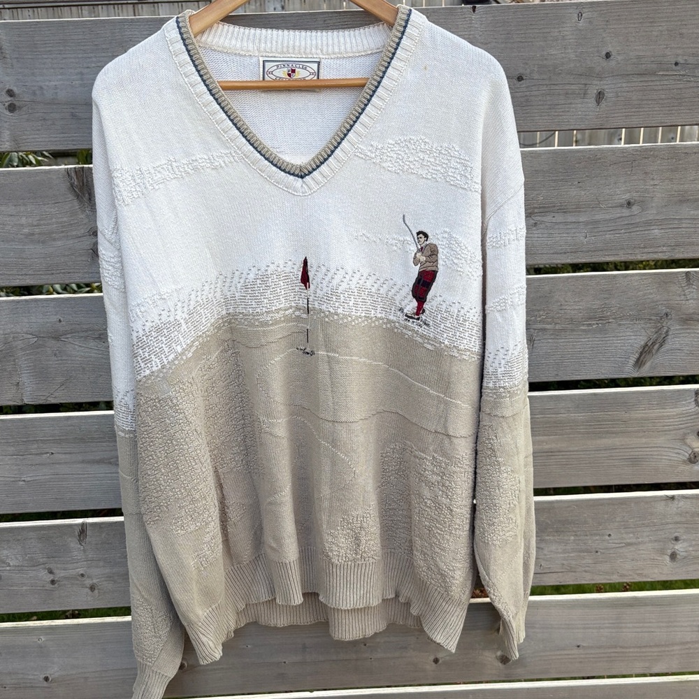 Vintage Pinnacle Collection golf sweater size XXL (fits XL)